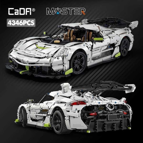 Cada 4346PCS 18 Supercar City Racing Car Hypercar — compare prices at CompareOffers
