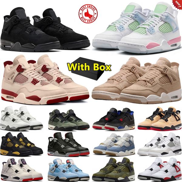 With Box 4 4s mens basketball shoes Valentine's Day Black Cat White Cement Comic Bred Reimagined Military Thunder UNC Blue Cozy Girl men women trainers sports sneakers, Beige
With Box 4 4s mens basketball shoes Valentine's Day Black Cat White Cement Comic Bred Reimagined Military Thunder UNC Blue Cozy Girl men women trainers sports sneakers, Beige