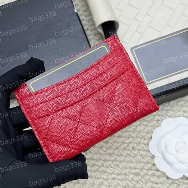Card holder women wallet designer purses handbag bag mini branded bags 10A high quality coin elegant secure credit casual porte carte smooth passport organizer