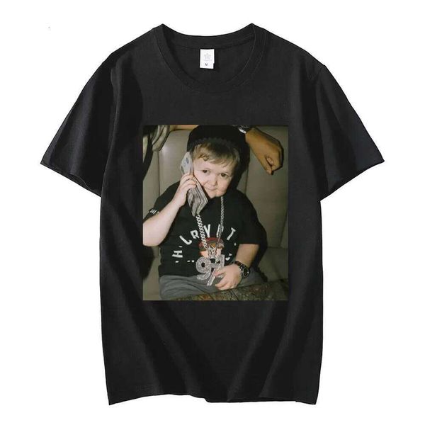 Hasbulla Fighting T-shirt Mini Khabib Blogger Graphic T-shirts Women Summer Sport Oversized Tee Streetwear Shirt Top