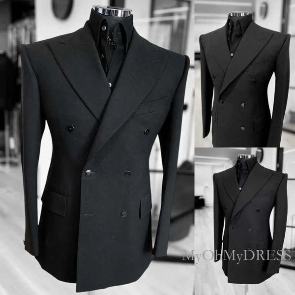 Formal Wedding Tuxedos 1 Pcs Jacket Black Double — compare prices at CompareOffers