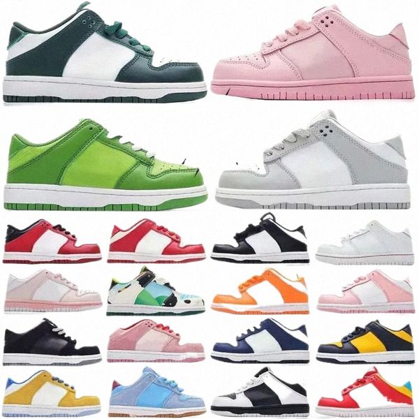 Shoes kids sneakers sports Black and white board kid shoesFor Boys Girls Toddler Sneakers White Pink Cows Casual Fashion Children Walking men wom 42zQ#
