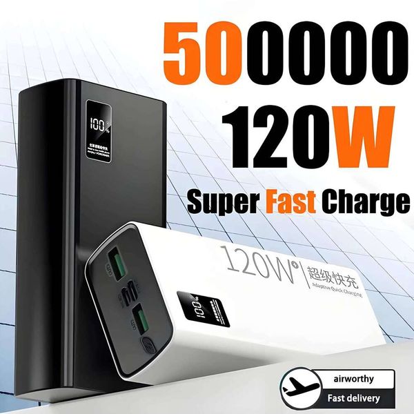 120W 200000mAh Large Capacity Super Fast Charge Power Bank Portable Battery Charger For iPhone H260227