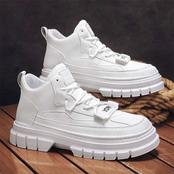 Men's four season high-top Joker thick-sole casual soft-sole non-slip comfort outdoor fashion youth work boots