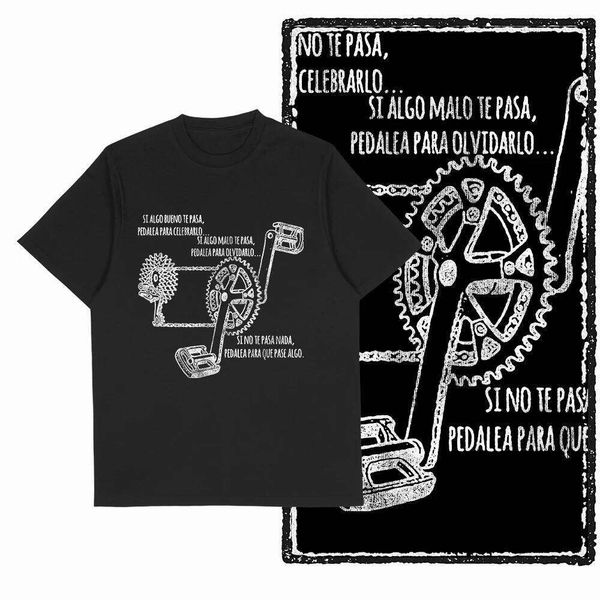 Coolmind YIA MTB Mountain Bike Exclusive Graphic Men T For Men Cotton Big Size Novety Cool Black Men's Novelty Tee Shirt C260228-image