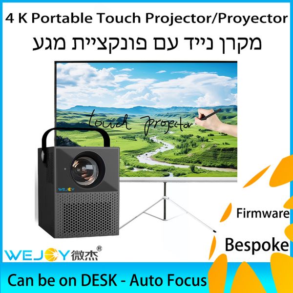WEJOY Y2 Touch Interactive Projector Education Projector with Battery Proyector