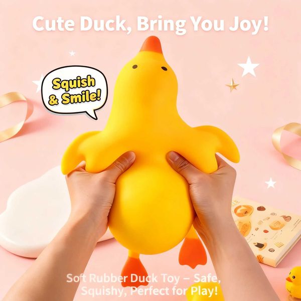 Toys Fidget Squishy Goose Antistress Duck Cute Stretch — compare prices at CompareOffers