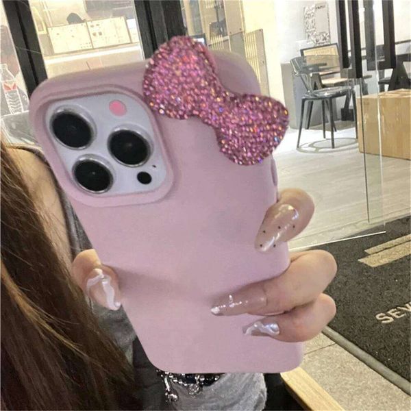 Luxury Glitter 3D Rhinestone Bowknot Phone For iPhone — compare prices at CompareOffers