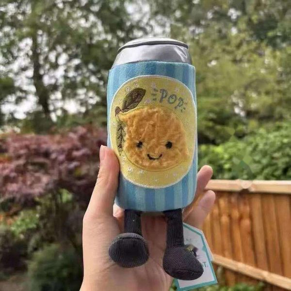 Dolls AMUSEABLES JESSE CAN OF POP Plush Doll Jesse Can of Pop Stuffed Toy lemon soda plush toy lemonade can doll gift with tags 2026