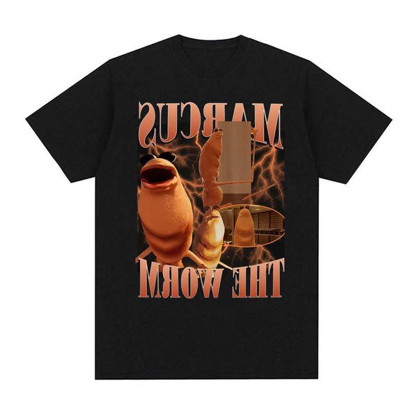 Funny Marcus The Worm Meme T Shirt Where Is Jimbo James Graphic Tee Shirt Mens Women Vintage Humor Casual Short Sve T-shirt D260601
