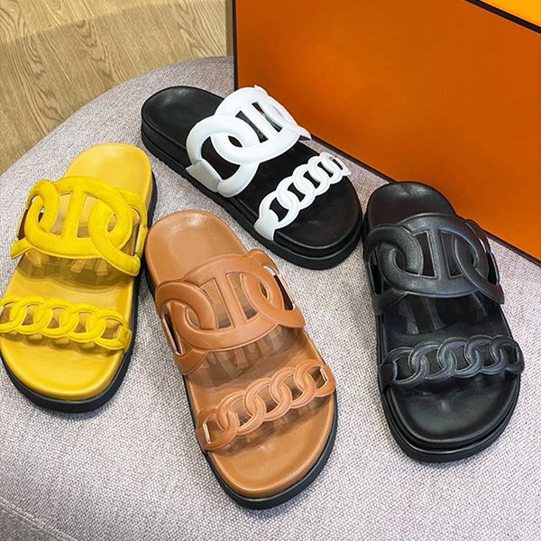 Women Extra Sandals NEW Designer Shoes Fashion Hollow Slipp…