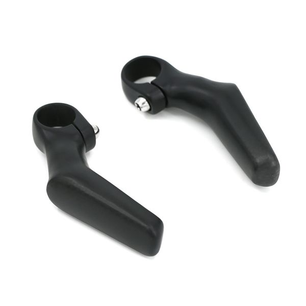 Carbon Fiber Bar Handle Small Secondary Handle Bicycle Mountain Bike Handlebar Rest 3K Pattern L Type