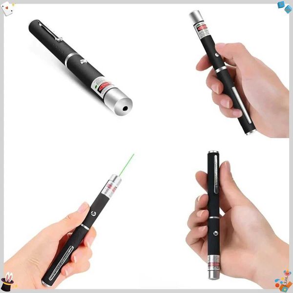 * Laser Pointer Red Green Purple Three-color Laser Pointer Projection Teaching Demonstration Pen Toys for Pets and Cats C2606021