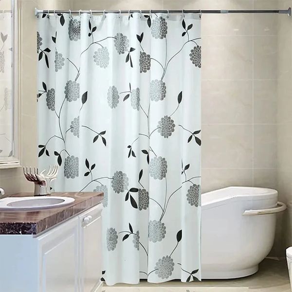 Designer Floral Extra Long Wet Room Lining - Bathroom h Mildew Resistant And Waterproof Shower Curtain Free Shipping 66