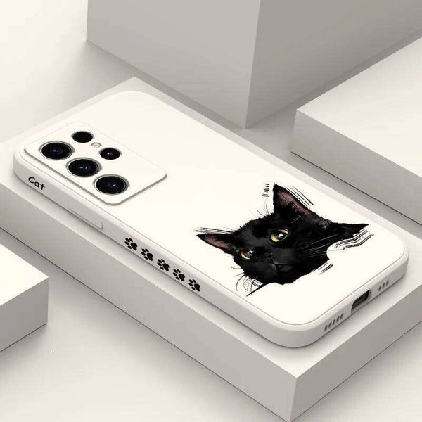Inspirational Cat Phone Case For Samsung Galaxy S25FE S24 S23 S22 S21 S20 S10 S10E FE Note 20 Ultra 10 Plus Cover