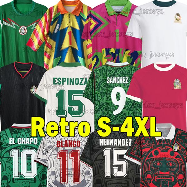 Xxxl 4XL Retro Mexico Soccer Jerseys J.Campos 1970 1986 C.S…