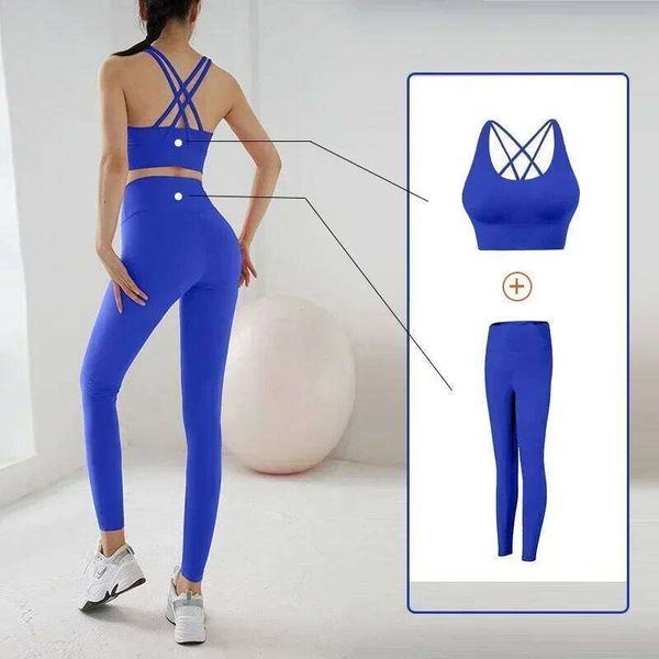 DHgate Women's Workout 2 Piece High Waist Yoga Leggings Bra Gym Activewear Fitness Set Sports Suit 26L0602 sold by DHgate