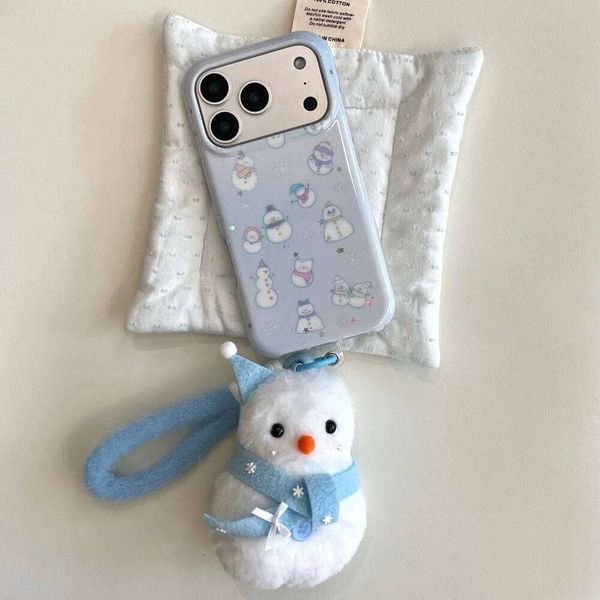 Cute winter glitter snowman mobile phone case, suitable — compare prices at CompareOffers