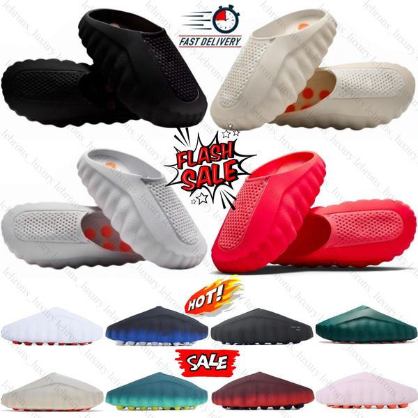 Designer Womens Mens Slides Mind001 Black Slippers Light — compare prices at CompareOffers