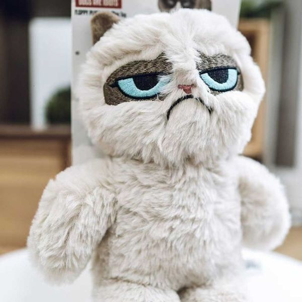 funny Unhappy cat smelly plush toy doll face — compare prices at CompareOffers