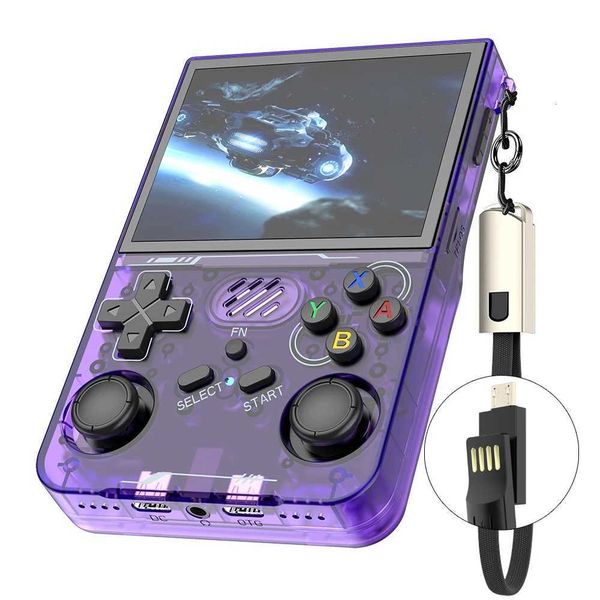 Console Retro Handheld BOYH Open-Source R36XX Linux System bt-in wifi Game Consoles 35inch IPS Sn Portable Video PlayerJ260603