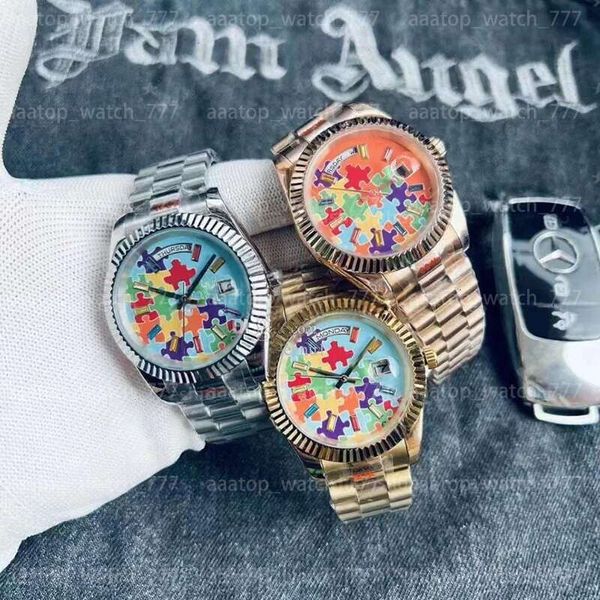 36/41mm Men's Designer Watch Puzzle Dial 2813 Movement — compare prices at CompareOffers