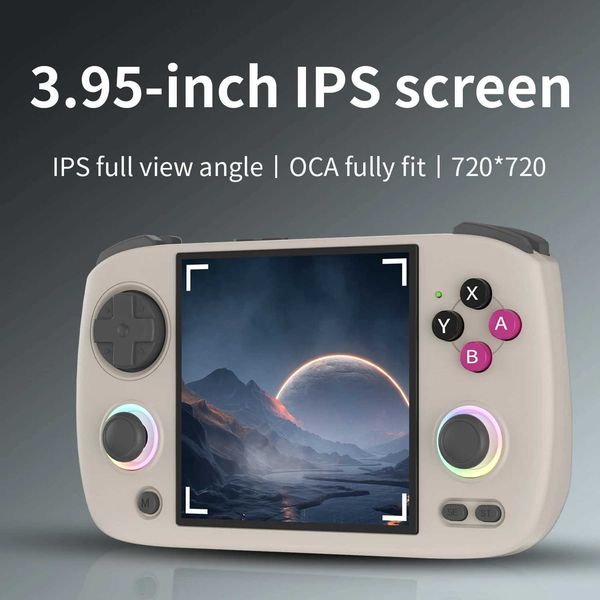 CUBEXX ANBERNIC RG Handheld Game Console 395IPS Sn Linux System Video Output WiliWili Ebook Reader Mti-function ConsoleJ260603