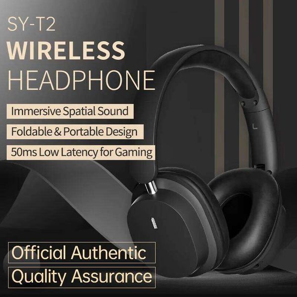 New For Sooyn Portable Audio headphones noise canceling Simple atmospheric Low frequency strong Battery life 15 hours SYT2 W260604