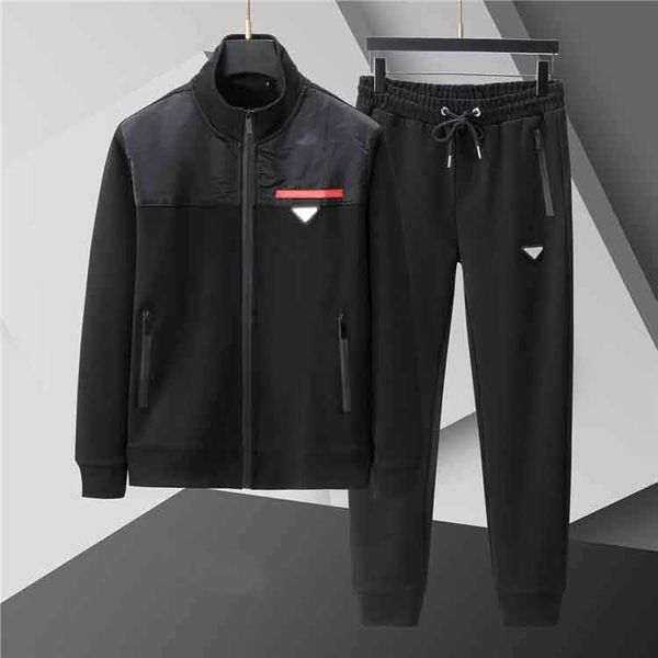 Mens Tracksuits Designer Sets Luxury Brand Tracksuit Cardigan Sweatsuits Pants Men Clothing Sweatshirt Casual Tennis Sport Fashion Sweat SuitAsian size M-XXXL