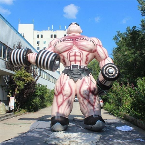 Giant Inflatable Balloon Hercules Man Inflatables Muscle Man For 2026 Stadium Gymnasium Gym Stage Advertising Decorartion