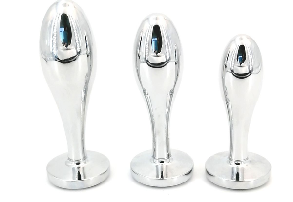 Manufacturer wholesales new fine thread detachable metal anal plug for adult products, alternative toys, five-star rating NY-9024-S