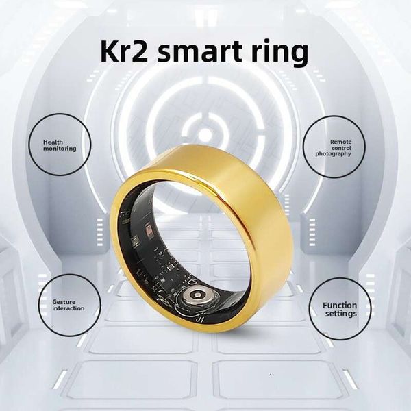 KR Smart Heart Rate Blood Oxygen Sleep Exercise Body Temperature Novel Page Turning Photo Shooting Short Video Ring