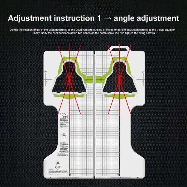 Road Bike Fitting and for Pedal Easy to Install SPD SL Cleat Adjustment Tool
