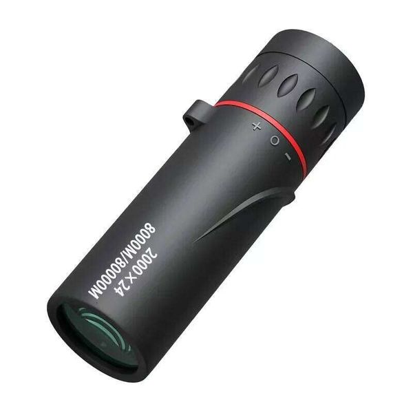 2026 2000x24 HD Monocular Mini Portable Mobile Phone Telescope Outdoor Camping Hunting Birdwatching Telescopes W260605