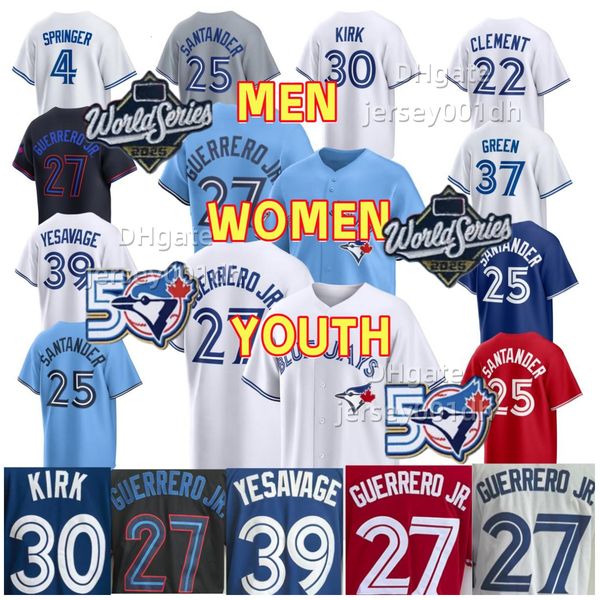 Custom 27 Vladimir Guerrero Jr Jersey Ernie Clement — compare prices at CompareOffers