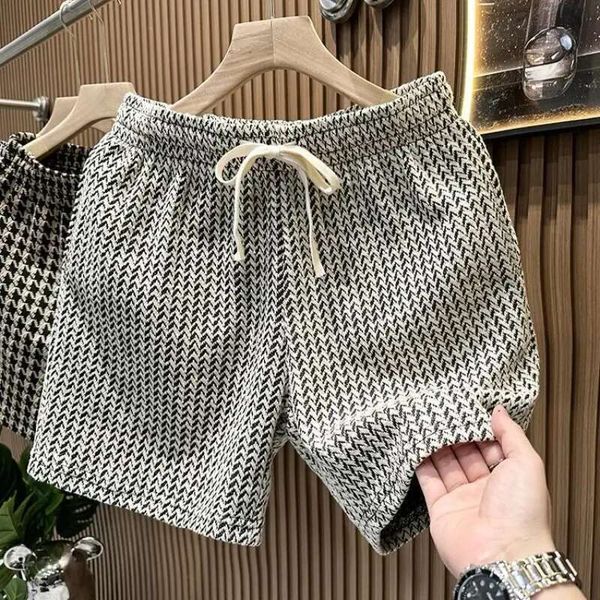 Men's Plaid Summer Shorts Casual