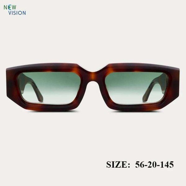 New High Quality Sunglasses for Men Handmade Thick Acetate Outdoor Polarized Driving UV400 Protective Women Luxury Sun Glasses W260606