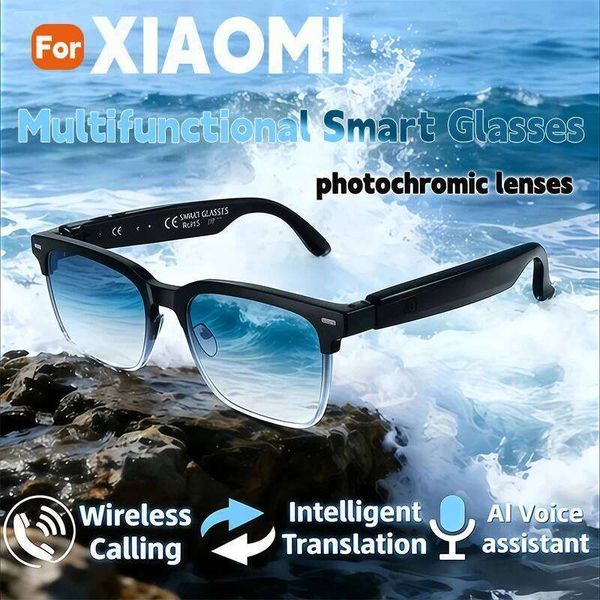 2026New For Sony 800W Pixel Camera Smart Glasses Video Recording AI Photo Recognition Bluetooth Callvoice Translationsunglasses Sunglasses