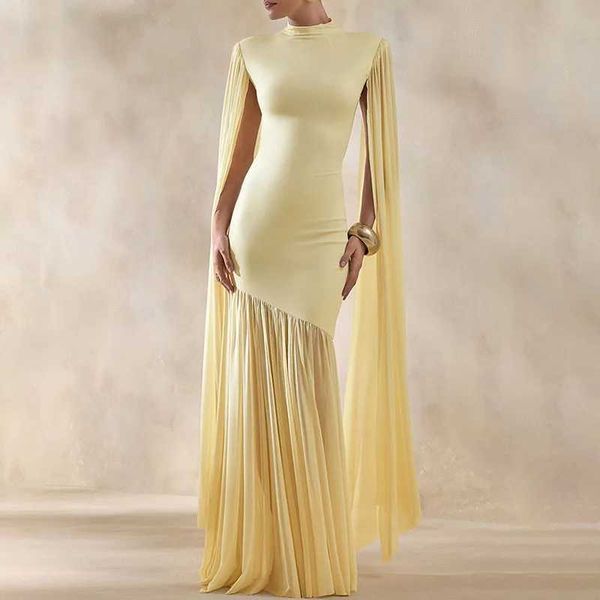 Spring Summer O-neck Shawl Sleeve Dress Female O-neck — compare prices at CompareOffers
