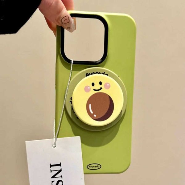 Korea Cute avocado For Magnetic Bracket Mobile Phone Adsorption Retractable Bracket Ins Wind J260606