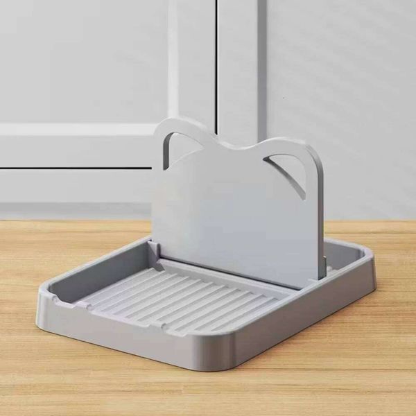 Kitchen counter pot lid and spoon rack multi-purpose small tools to keep the countertop clean - silicone rac a2df0