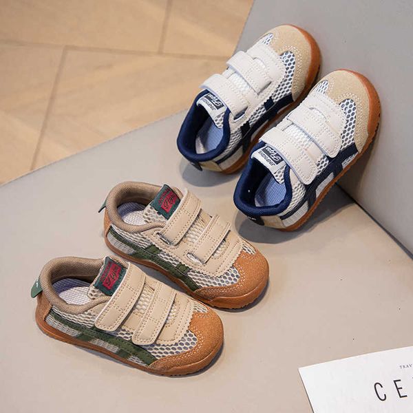 2024 Spring/Summer New Single Mesh Breathable Baby Shoes Trendy Sports Shoes for Young Children Boys and Girls Soft Sole Forrest Gump Shoes L260606KSRO