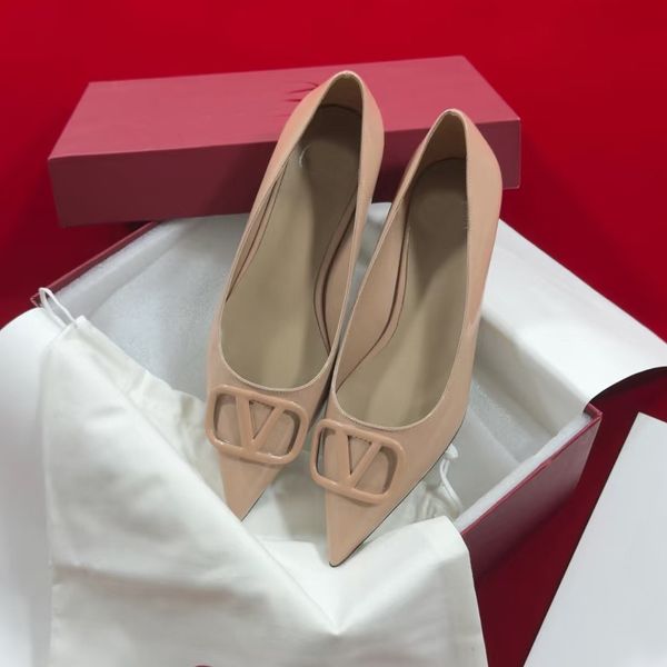 Pointed Toe Ballet Flats, 2026 Black Slingback Shoes with Crystal Accents, Elegant Summer Casual Pumps