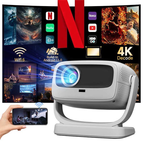 New model projector for home use ultra-high-definition portable projector home theater small PTZ projector L260608