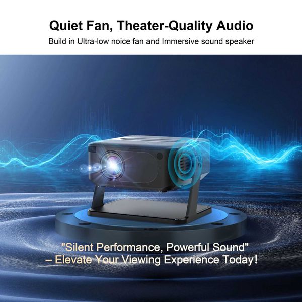 New Business Education Projector Home Wall Projection Smart HD Portable Mini Home Theater L260608