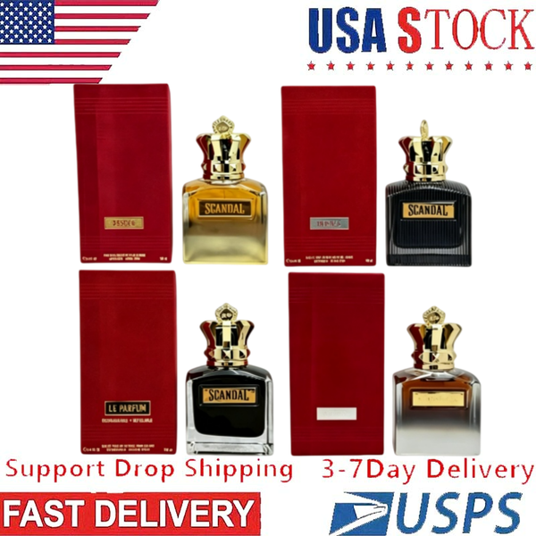 Fast Shipping from US Premium Men EDP Elegant Masculine Aroma High Quality Daily Use Perfume