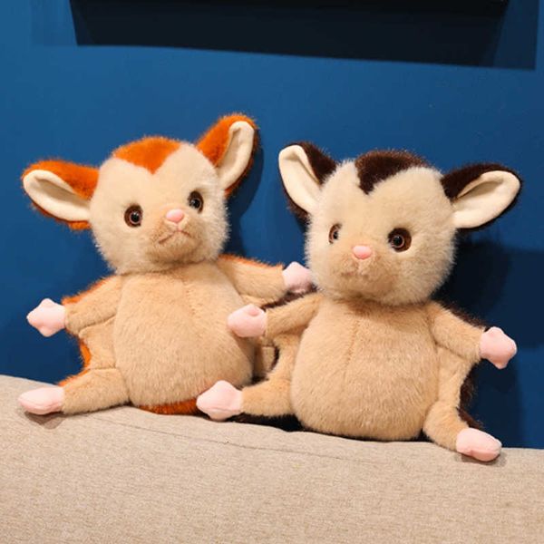 Glider 25cm New Cute Sugar Plush Toy Soft Flying Squirrel Party Prop Kawaii Room Decor Funny Gift M260608