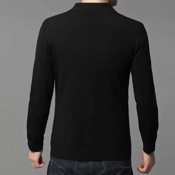Blazers New Knitwear Cardigan Men Coats Fashion Slim Fit Knitted Men's Jacket Korean Style Turn Down Collar Causal Men's Clothing