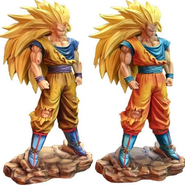 30cm/1181inch Dragon Ball Son Goku Ssj3 Figure Super Saiyan 3 Goku Action Figures Gk Statue Collectionmodel Toys Gift L260608