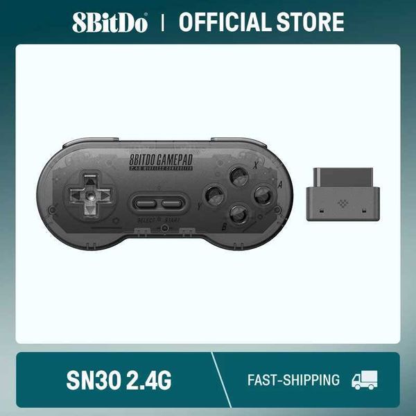 8BitDo SN30 24G Wireless Gamepad for SNES/SFC T260608